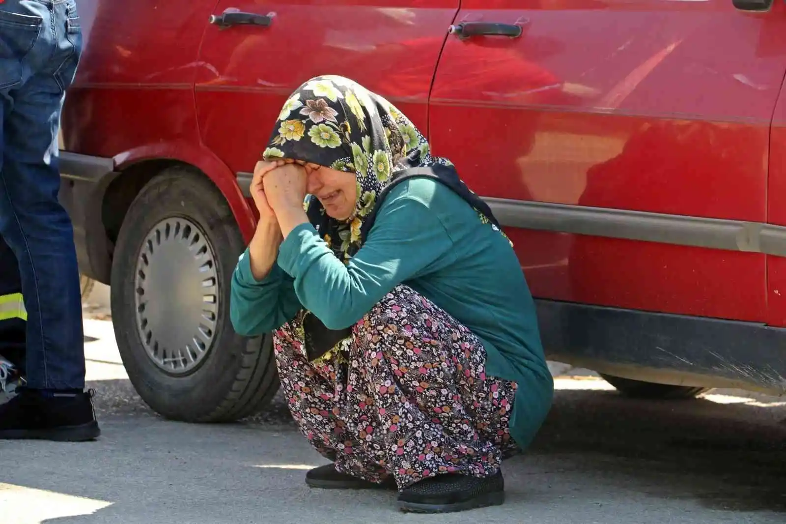 Mermerciye bırakılan ’ceset krokisi’ ekipleri alarma geçirdi
