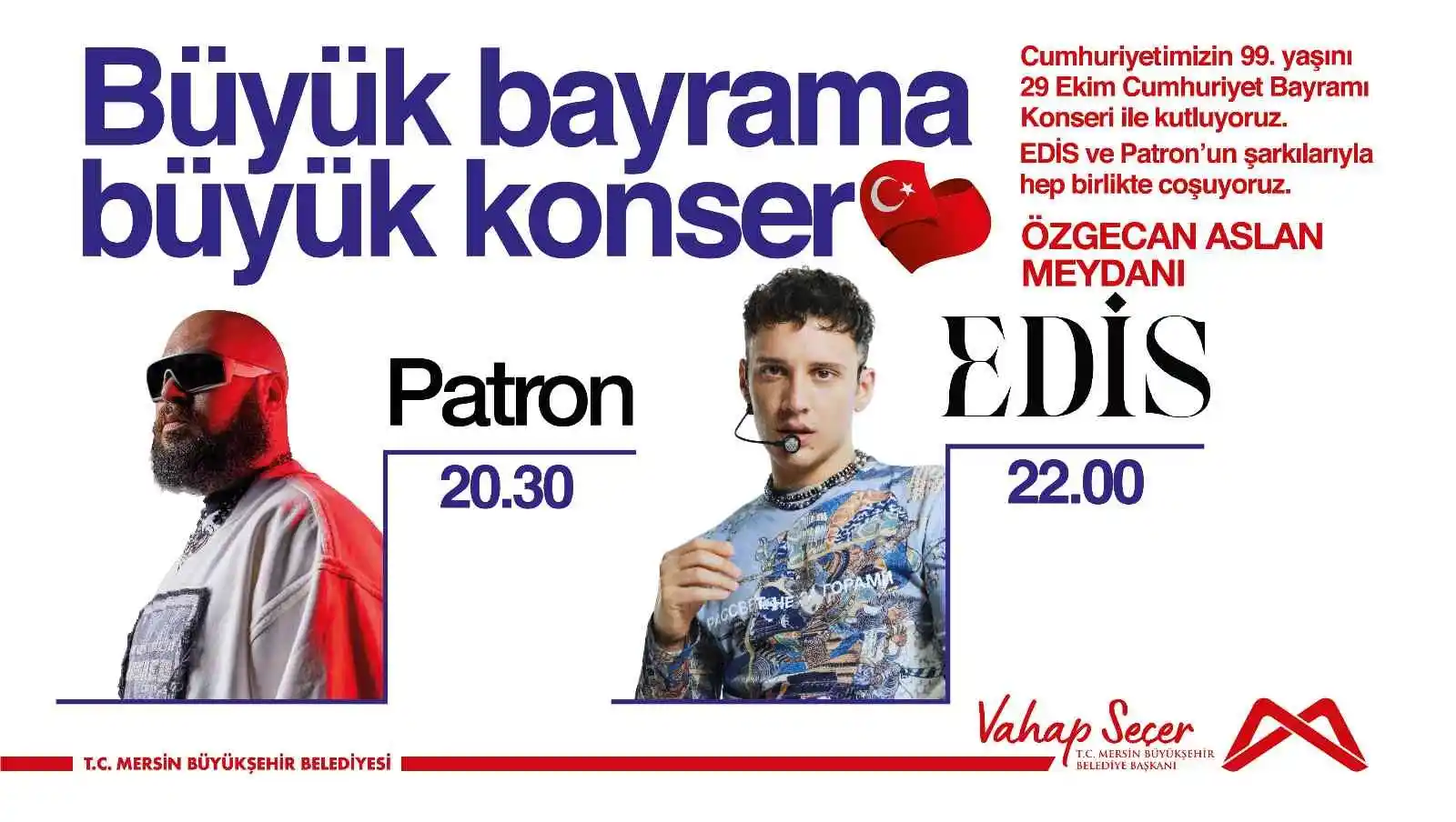 Mersin’de 2 önemli oratoryo ile cumhuriyet taçlanacak