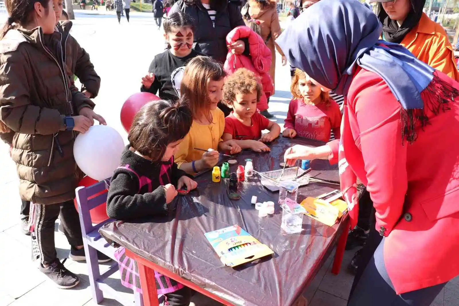 Millet bahçesi, etkinliklere ev sahipliği yaptı
