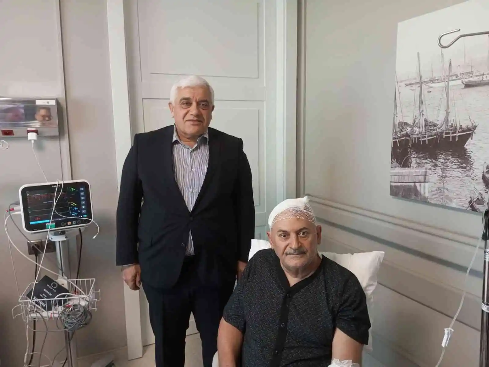 Milletvekili Dülger Binali Yıldırım'ı ziyaret etti
