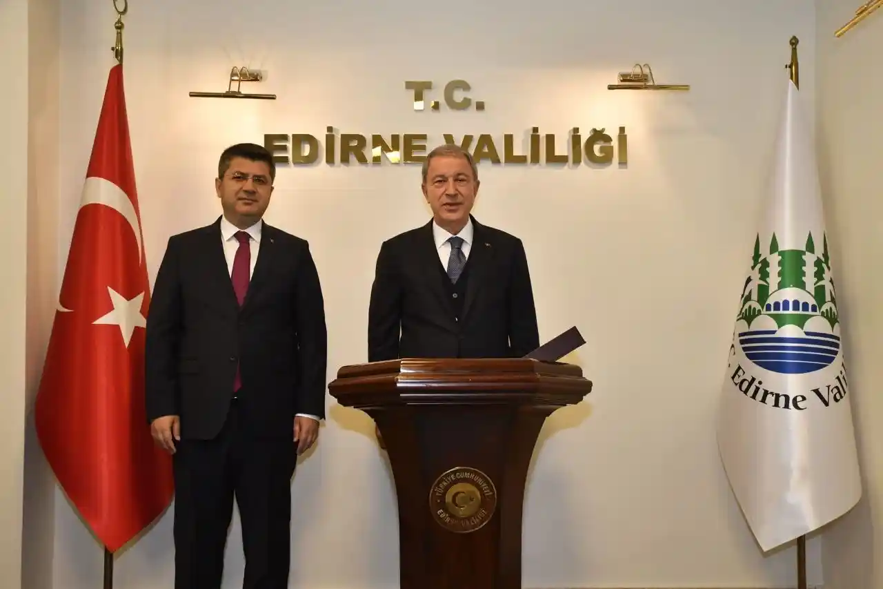 Milli Savunma Bakanı Akar: "Edirne, şanlı tarihimizin çok önemli izlerini taşıyor"