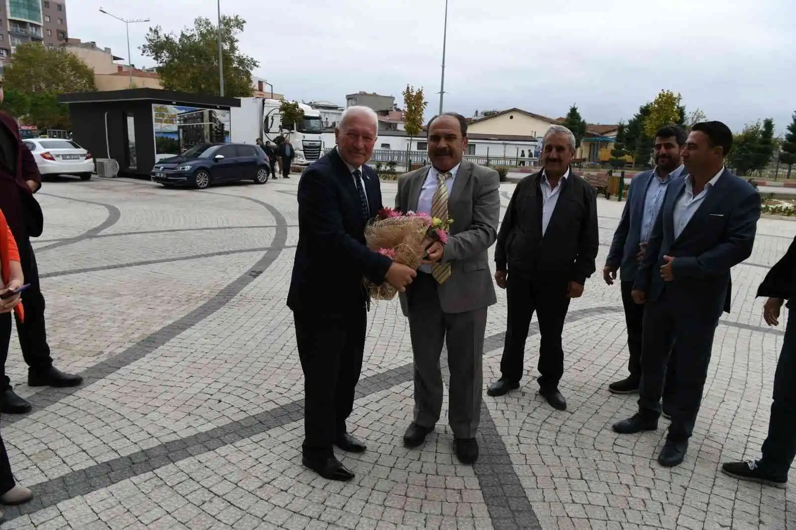 Muhtarlardan Başkan Yılmaz'a ziyaret
