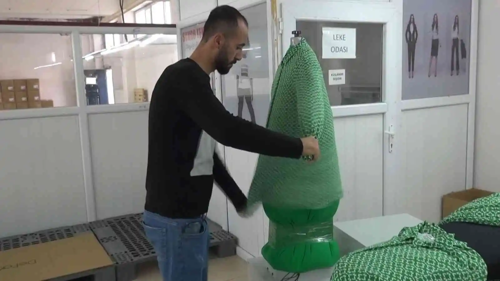 Muş’ta devlet destekli tekstil fabrikası 30 ülkeye ihracat yapıyor
