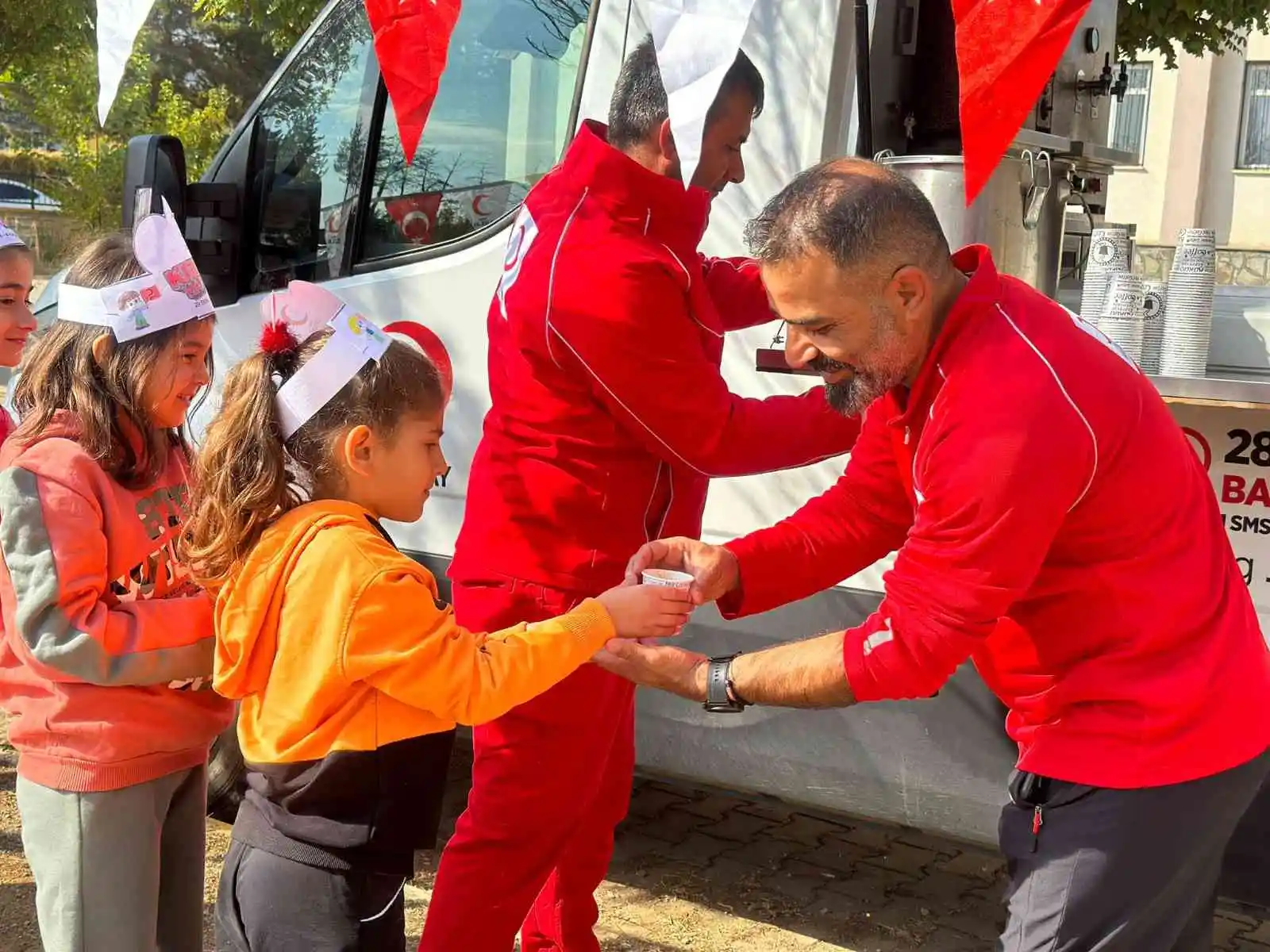 Muş’ta minik öğrencilere Kızılay ve afet konuları anlatıldı