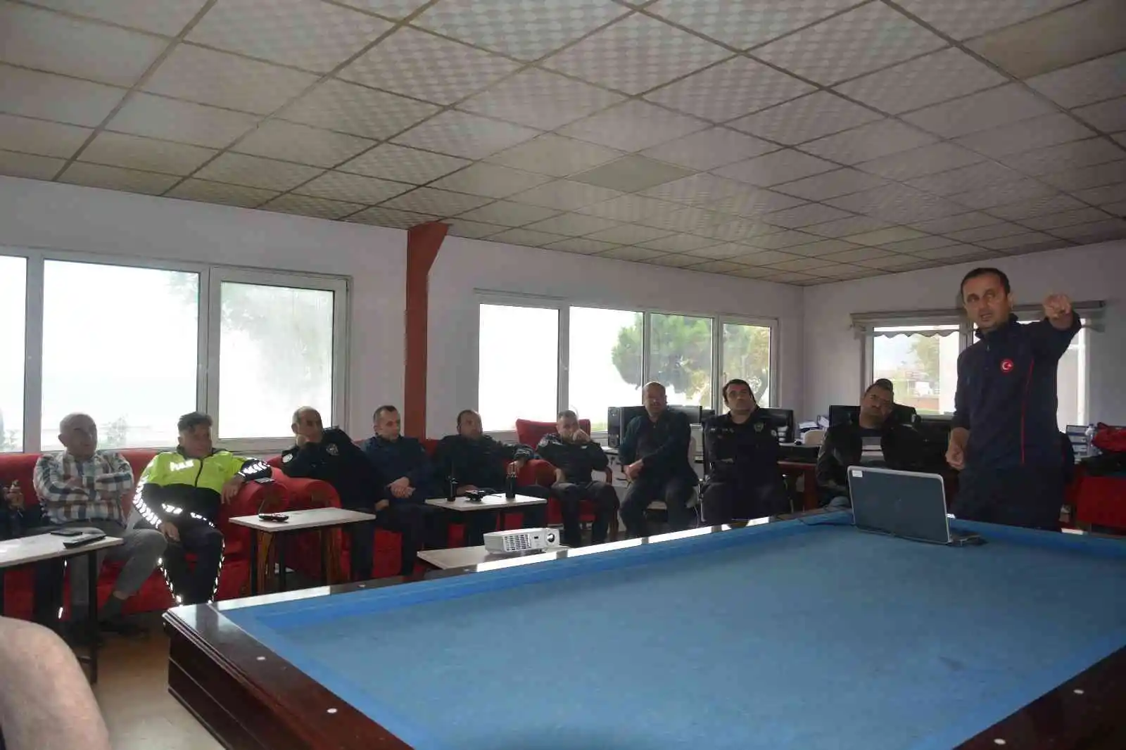 OBİTEM’den emniyet mensuplarına yangın eğitimi