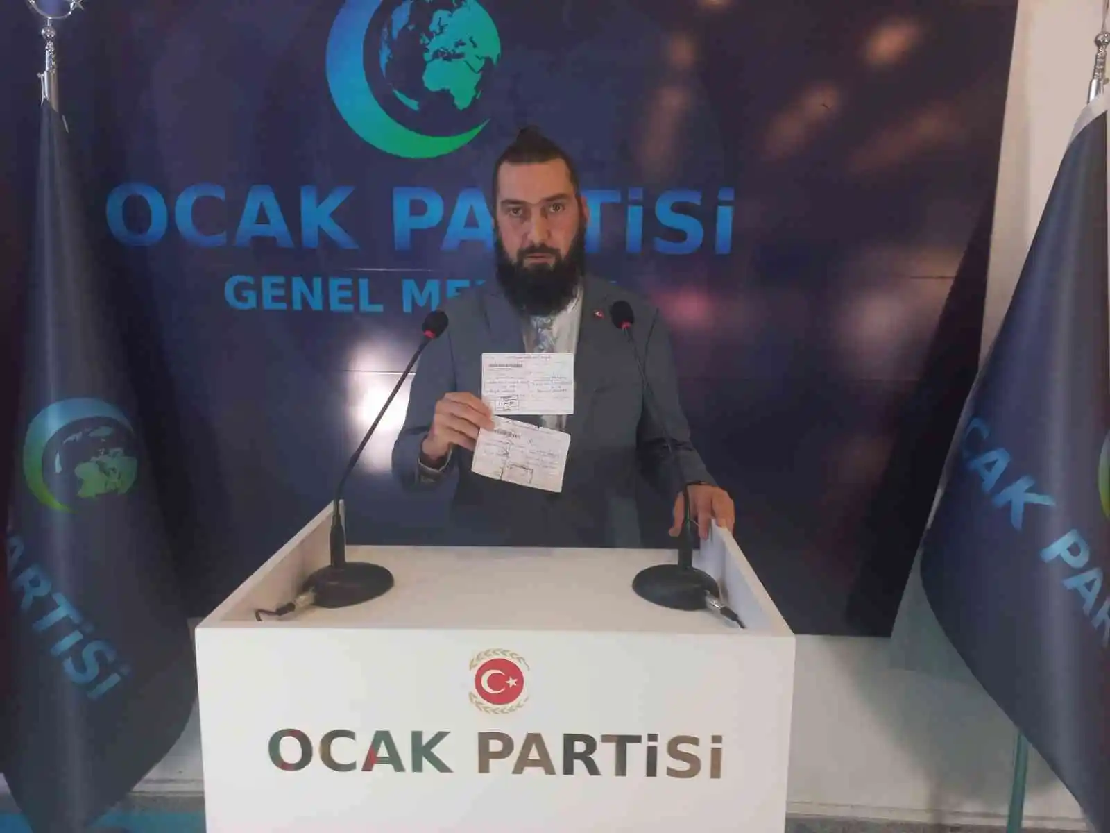 Ocak Partisi Başkan Vekili Güngör: "Parti kurulma bilgisini göndermemize rağmen geri dönüş almadık"
