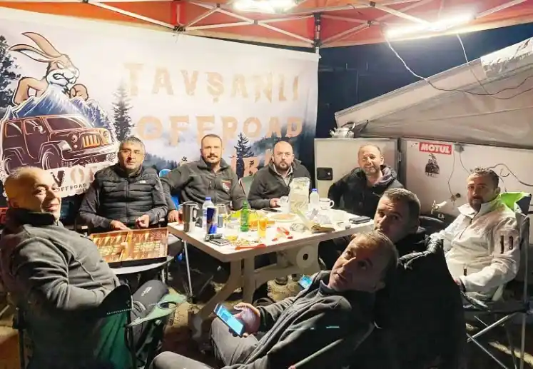 Off-road kampında Tavşanlı'yı temsilen katıldılar