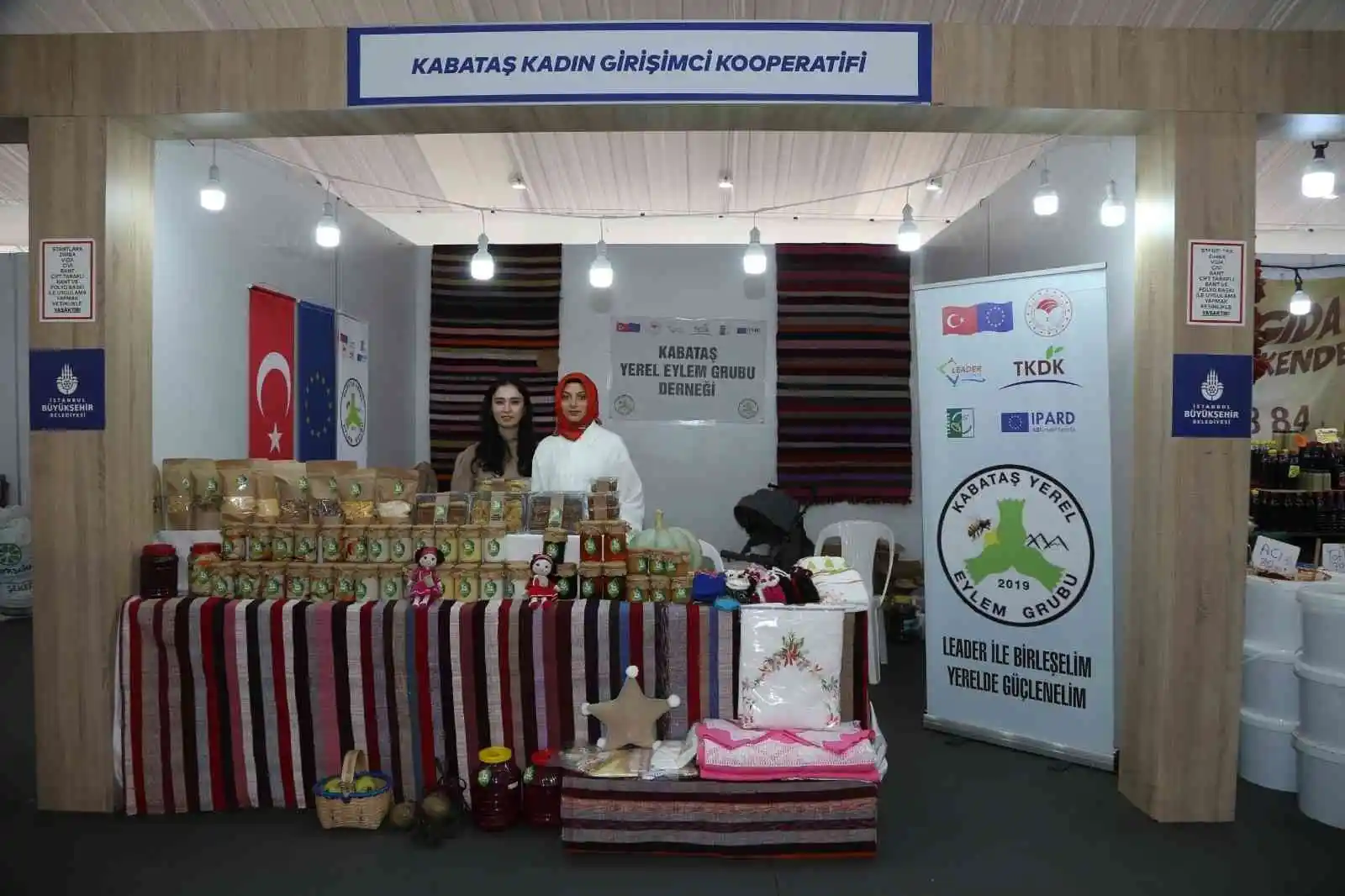 Ordu’nun üreten kadınları İstanbul’da stant açtı