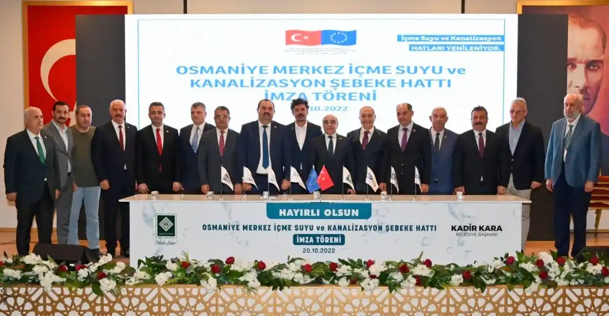 Osmaniye'ye içme suyu ve kanalizasyon hattı döşenecek