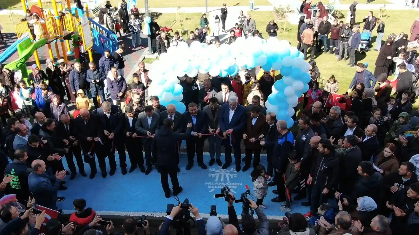 Palandöken'de yeni bir park daha hizmete sunuldu