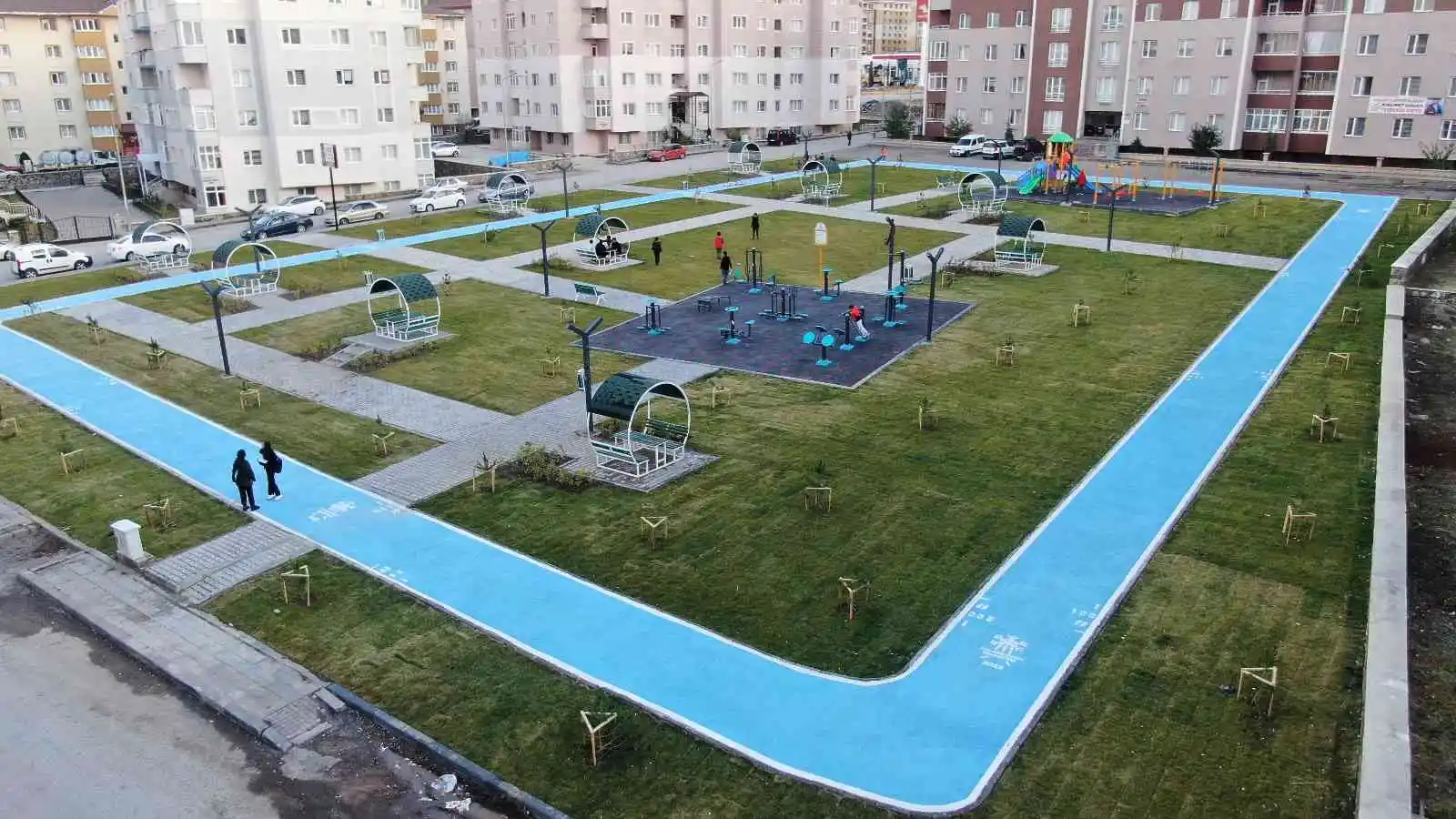 Palandöken’de yeni bir park daha hizmete sunuldu