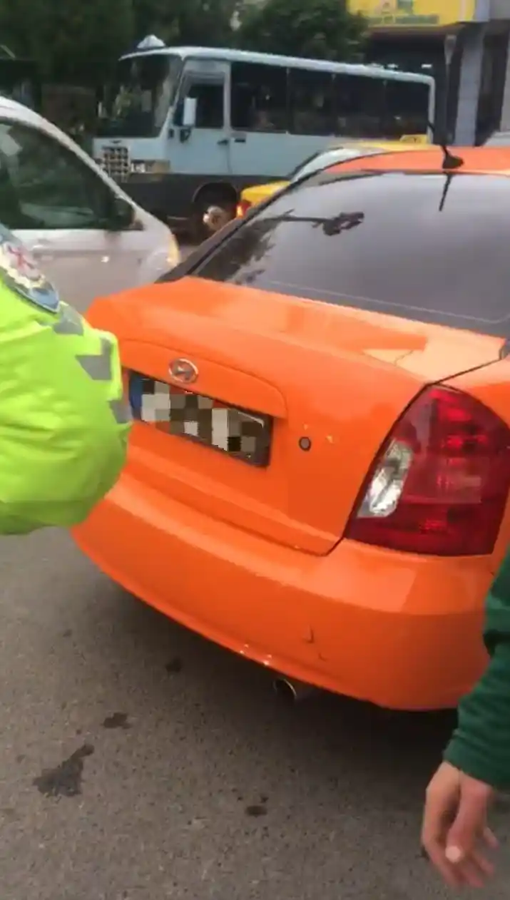 Polis, korsan taksiye geçit vermedi: 7 bin 544 TL ceza