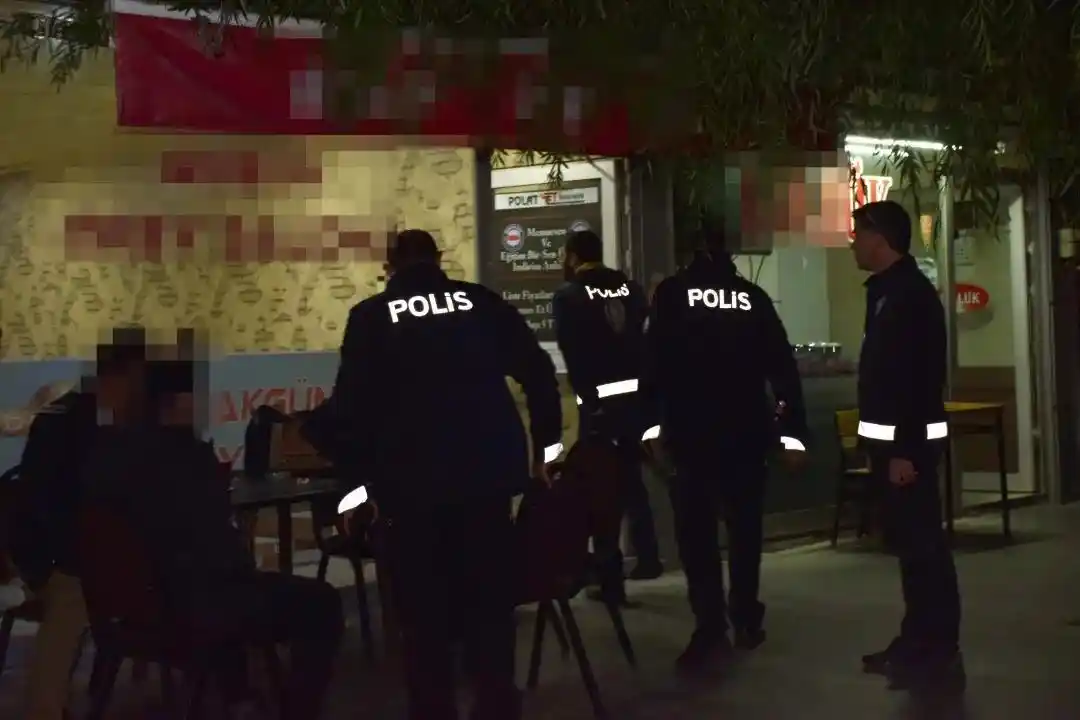 Polisten kumar, tombala ve oyun makineleri uygulaması