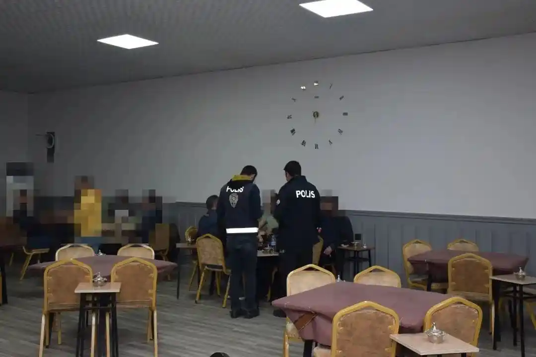 Polisten kumar, tombala ve oyun makineleri uygulaması