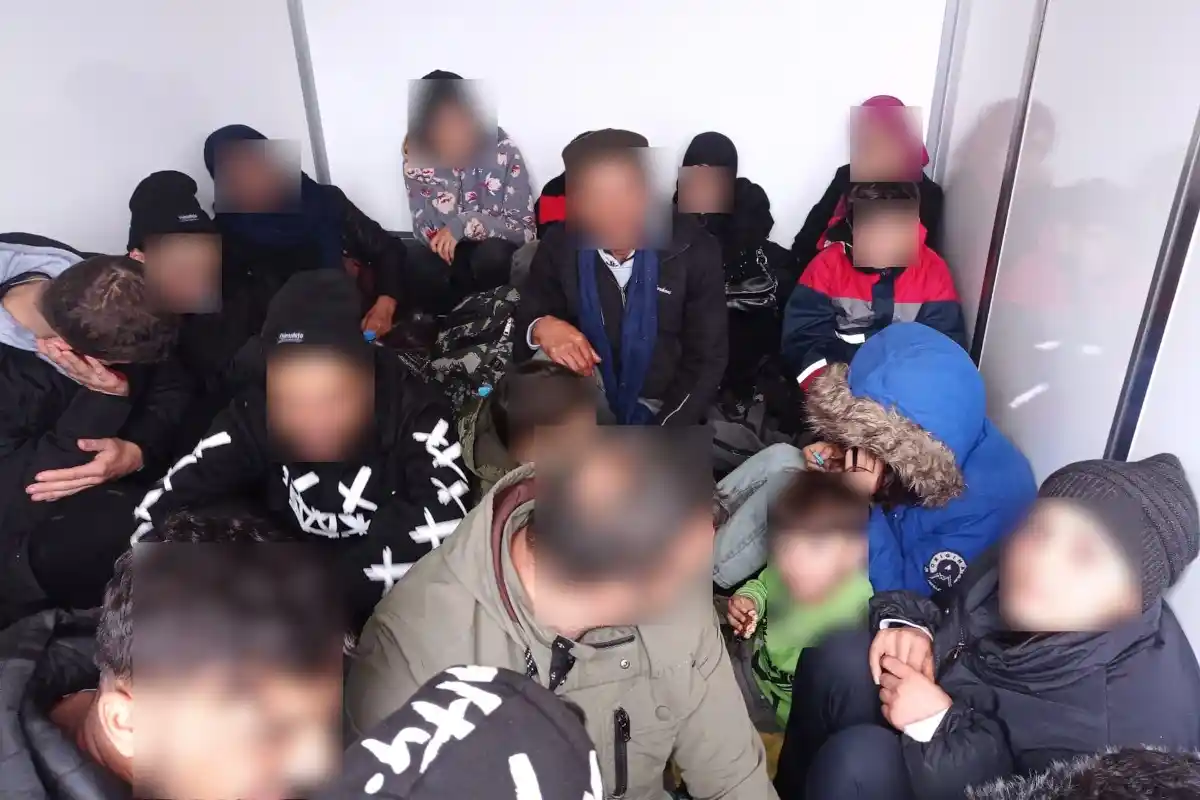 Polonya'da 23 düzensiz göçmen yakalandı