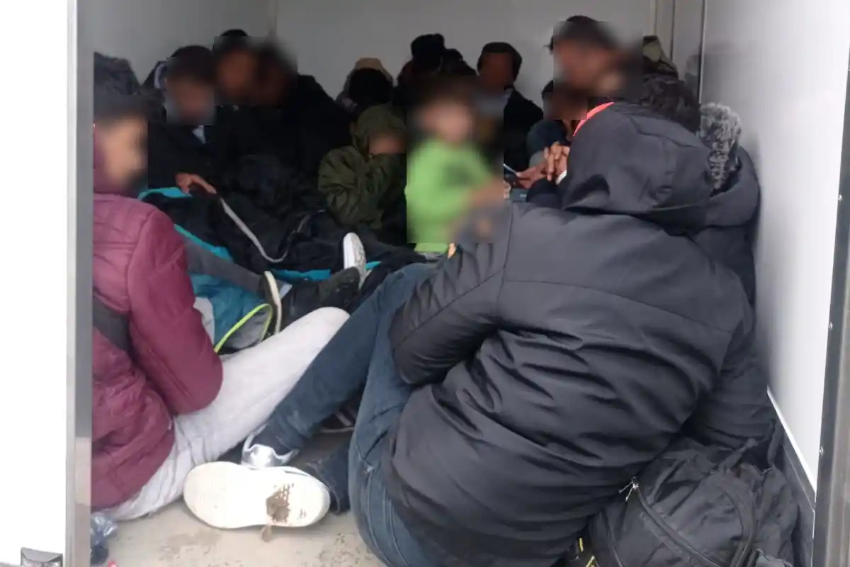 Polonya’da 23 düzensiz göçmen yakalandı