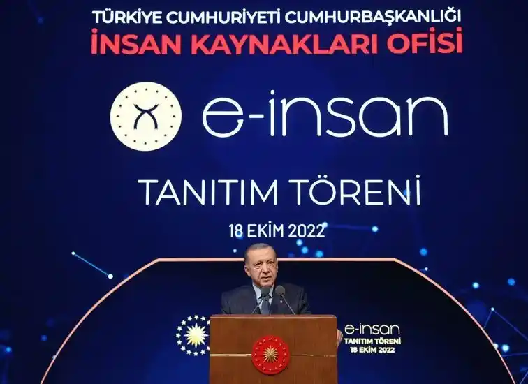 Rektör Aktekin ‘e-İnsan Programı’na katıldı
