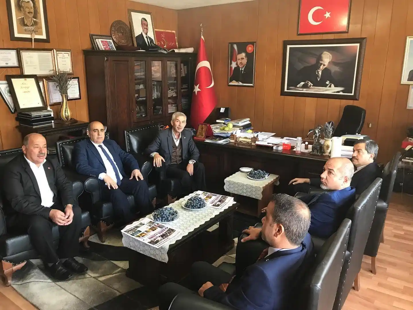 Rektör Bentli Arapgir MYO görüştü