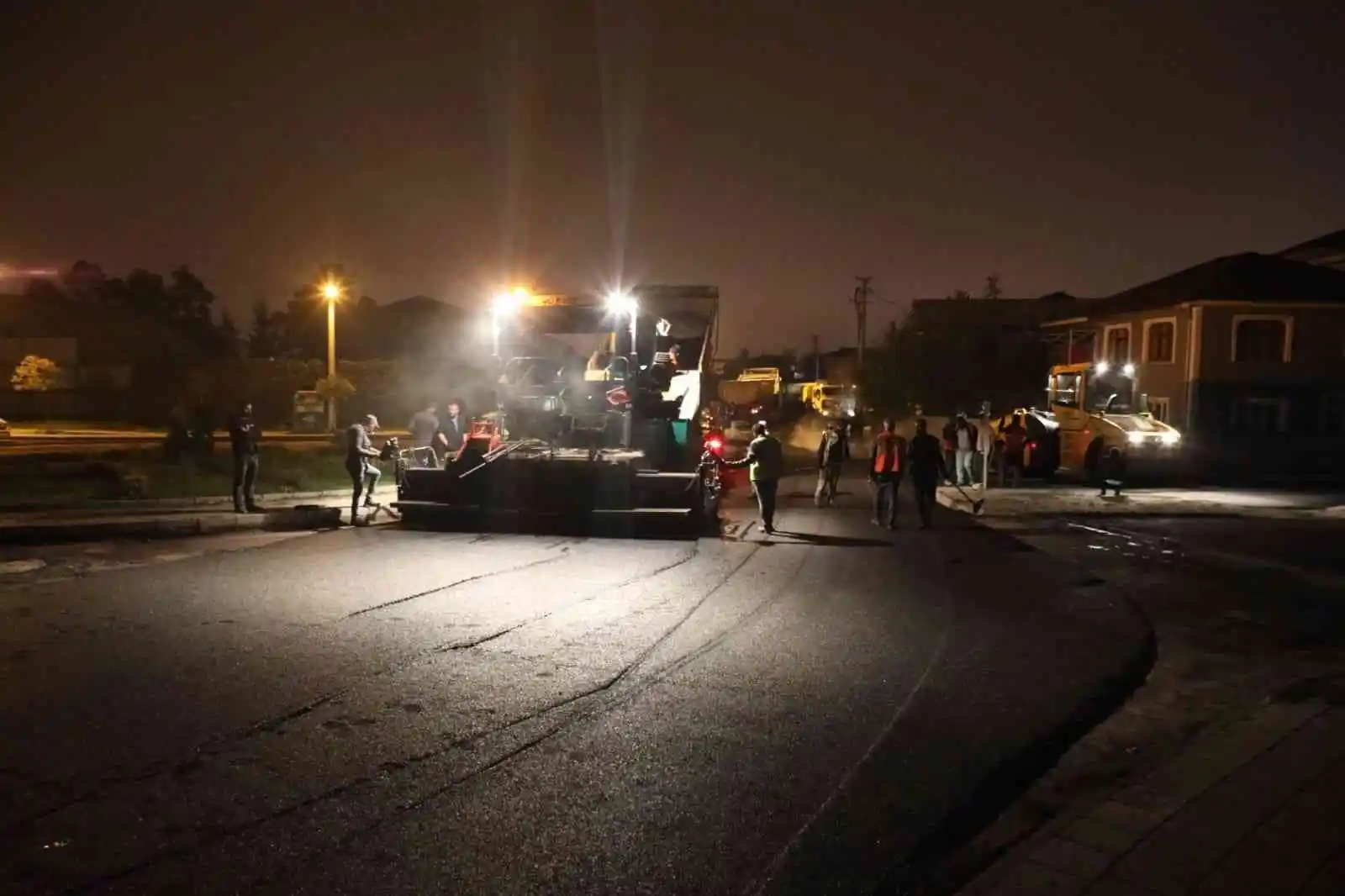Sancaklar kavşağı gece düzenlendi