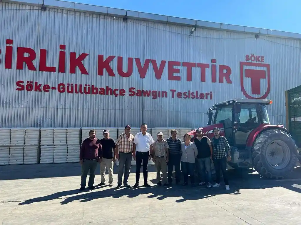 Söke TARİŞ 22 milyon kilogram pamuk alımı yaptı