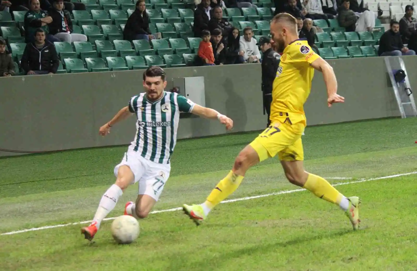 Spor Toto Süper Lig: Giresunspor: 0 - MKE Ankaragücü: 0 (İlk yarı)
