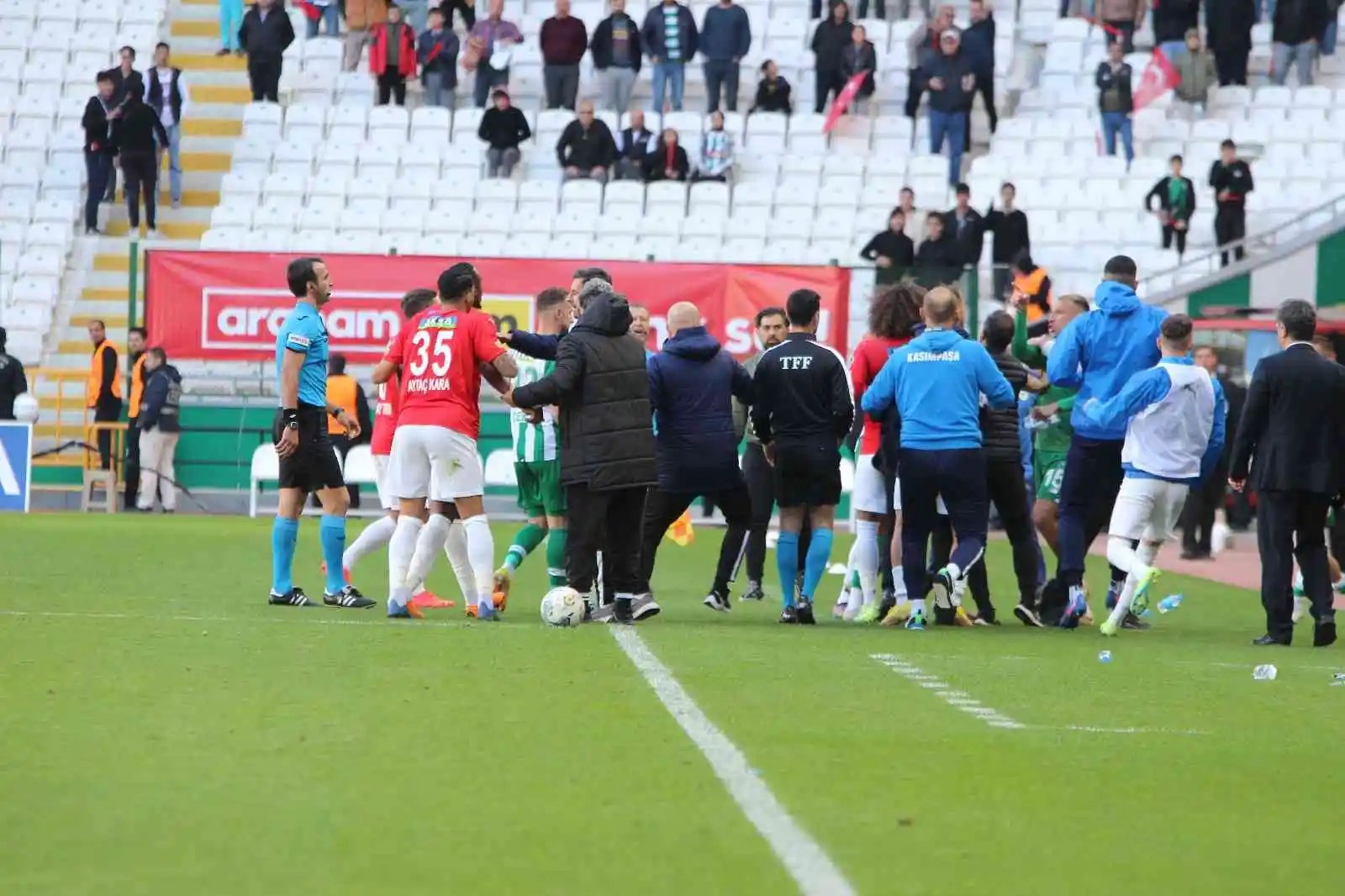 Spor Toto Süper Lig: Konyaspor: 1 - Kasımpaşa: 1 (Maç sonucu)