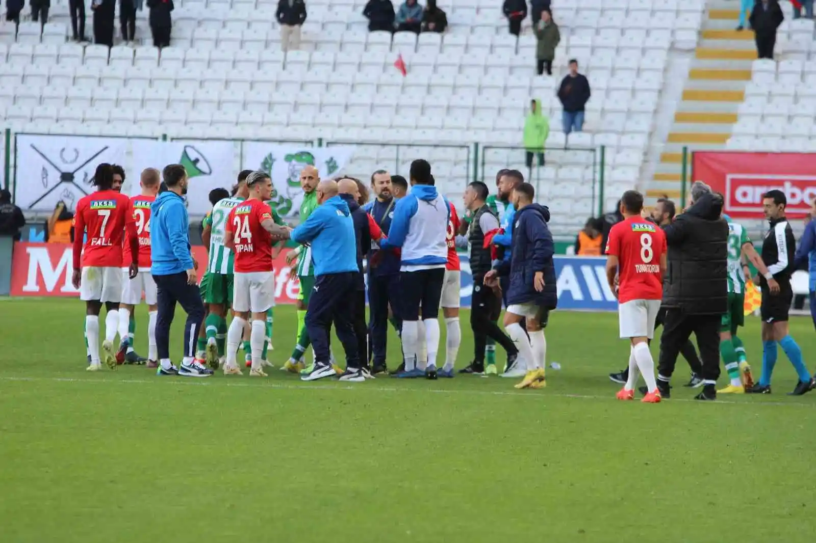 Spor Toto Süper Lig: Konyaspor: 1 - Kasımpaşa: 1 (Maç sonucu)