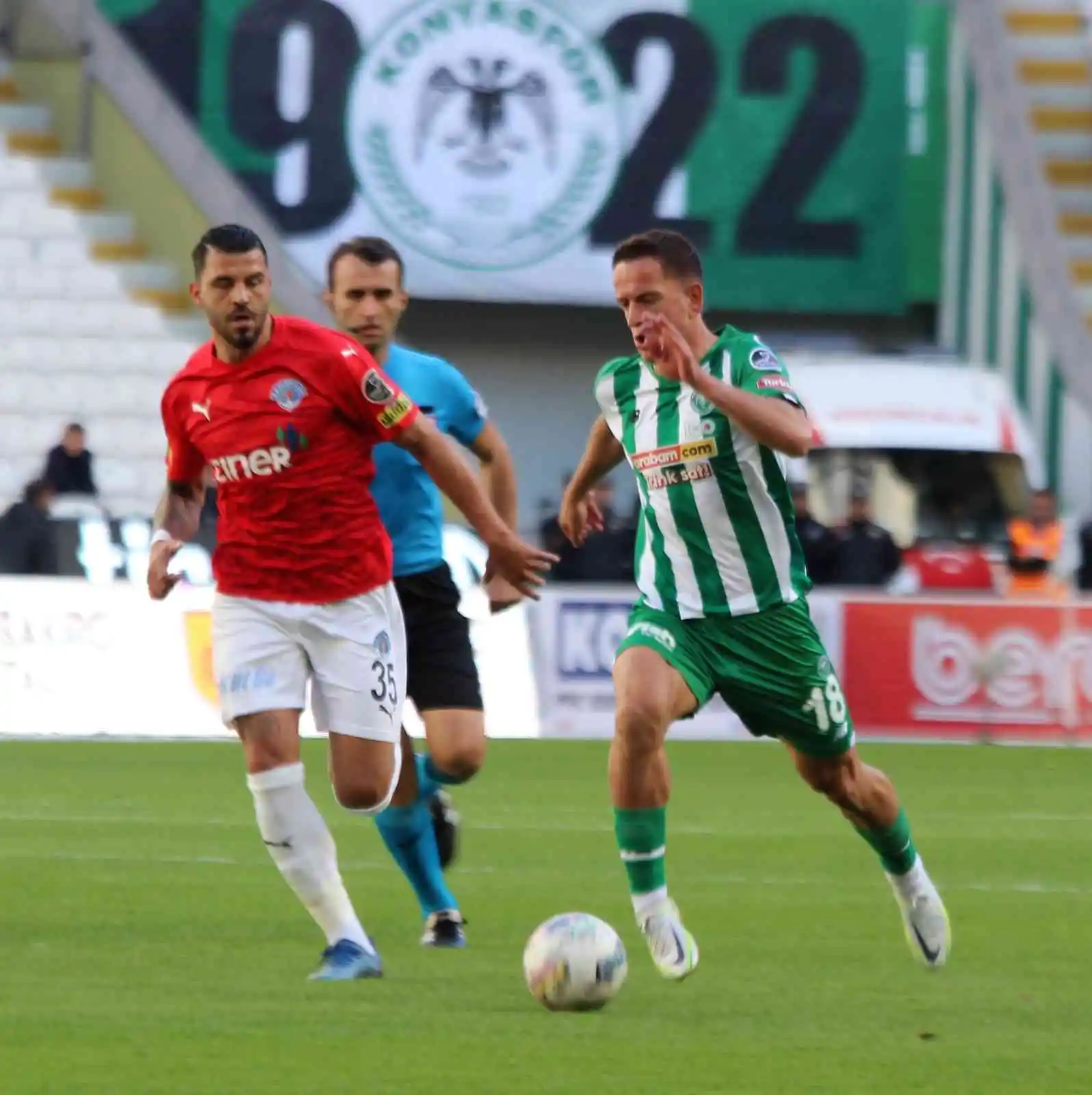 Spor Toto Süper Lig: Konyaspor: 1 - Kasımpaşa: 1 (Maç sonucu)