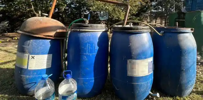 Tekirdağ jandarmasından kaçak içkiye geçit yok
