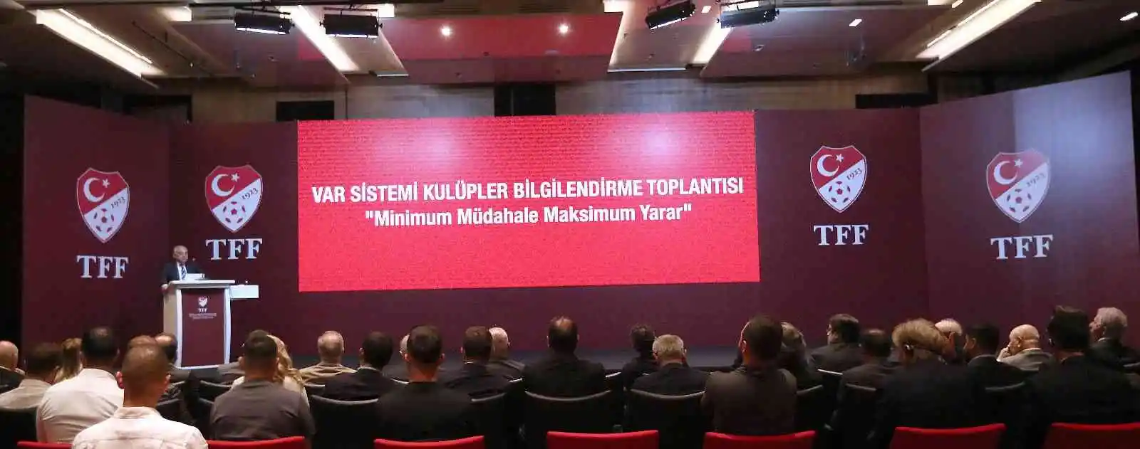 TFF’den Süper Lig ve TFF 1. Lig kulüplerine VAR bilgilendirme toplantısı