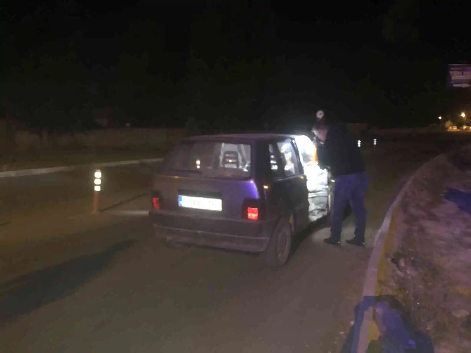 Trafik kazasında motosiklet sürücüsü yaşamını yitirdi
