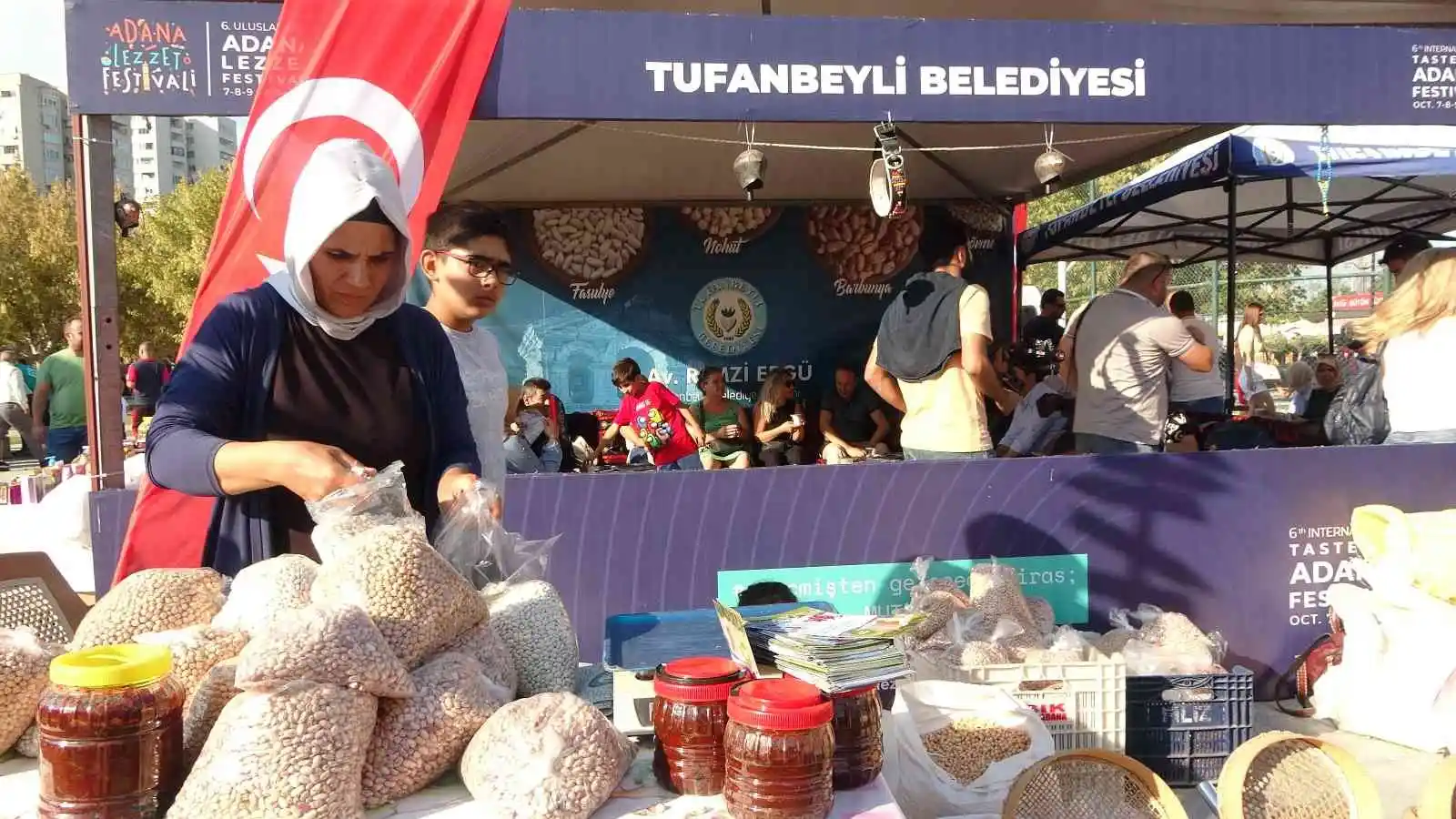 Tufanbeyli'nin Tescilli Fasulyesi lezzeti ile yarıştı
