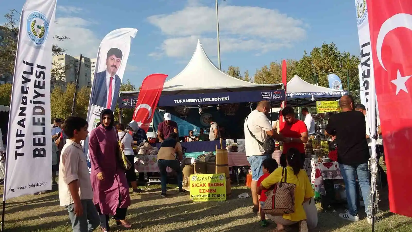 Tufanbeyli’nin Tescilli Fasulyesi lezzeti ile yarıştı
