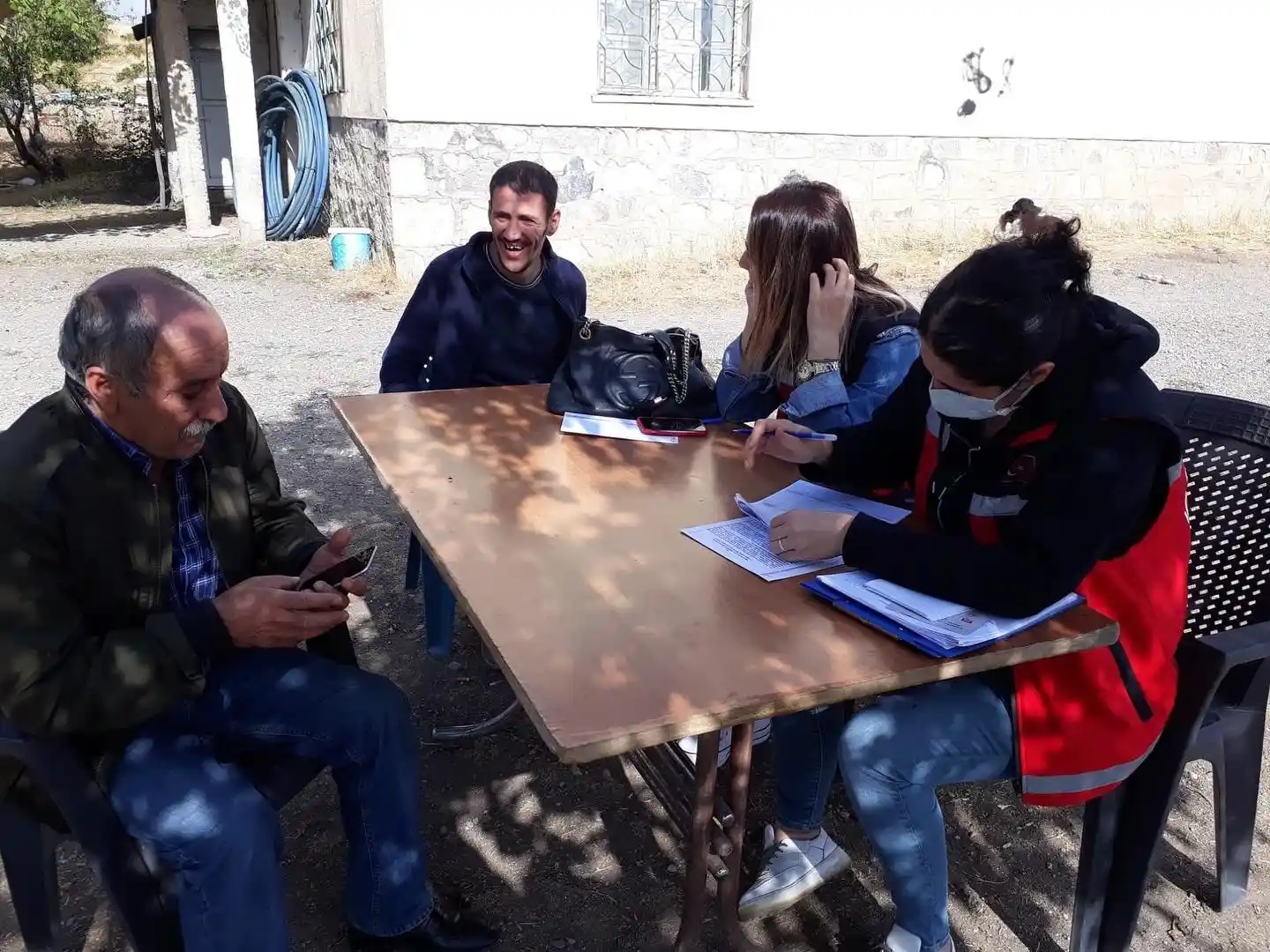 Tunceli'de Sosyal Hizmet Merkezi hane ziyaretlerini sürdürüyor