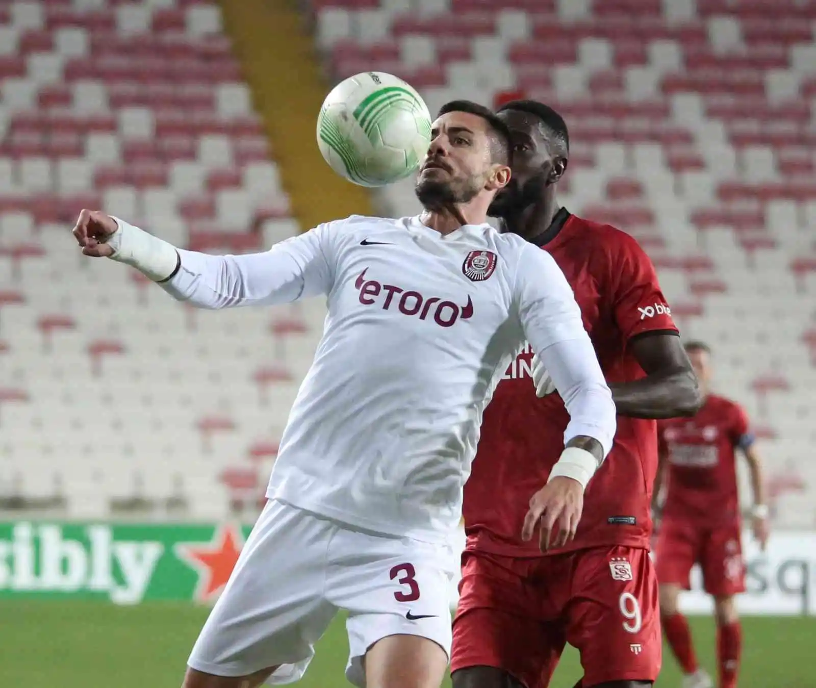 UEFA Avrupa Konferans Ligi: Sivasspor: 3 - CFR Cluj: 0 (Maç sonucu)
