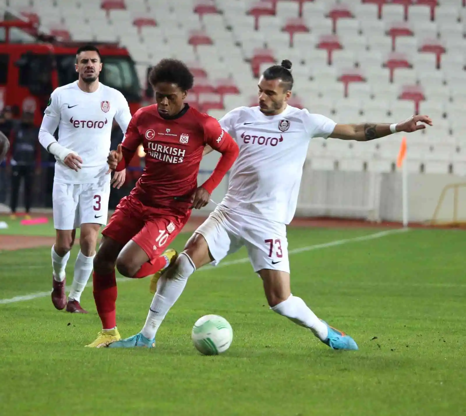UEFA Avrupa Konferans Ligi: Sivasspor: 3 - CFR Cluj: 0 (Maç sonucu)
