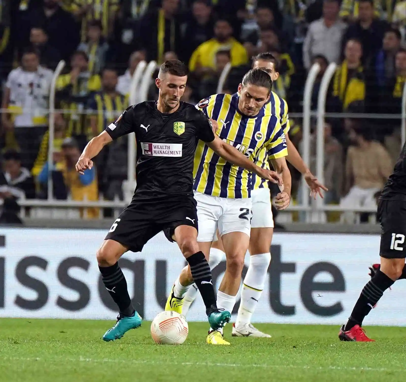 UEFA Avrupa Ligi: Fenerbahçe: 1 - AEK Larnaca: 0 (İlk yarı)