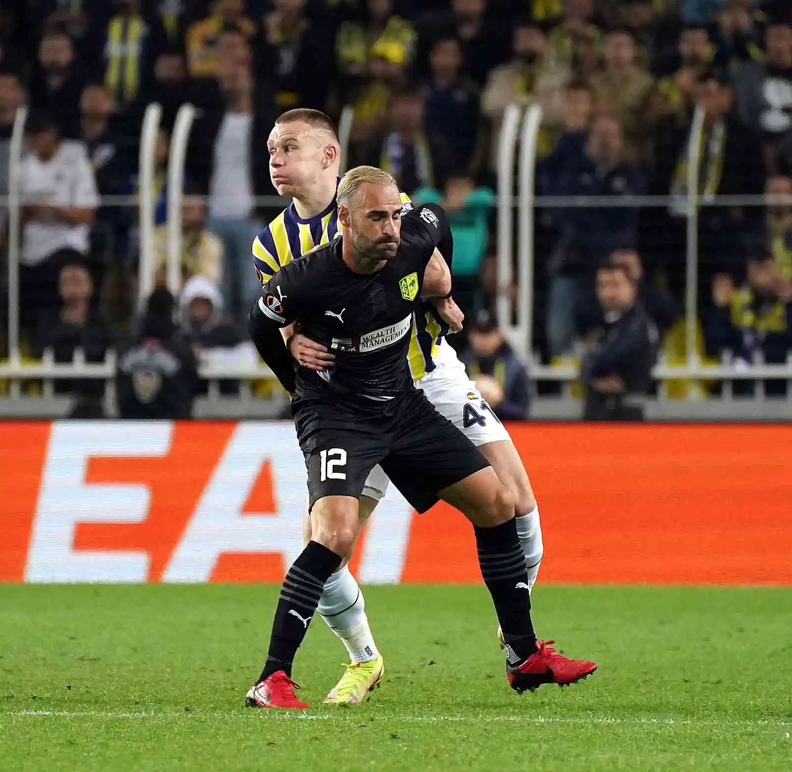 UEFA Avrupa Ligi: Fenerbahçe: 1 - AEK Larnaca: 0 (İlk yarı)