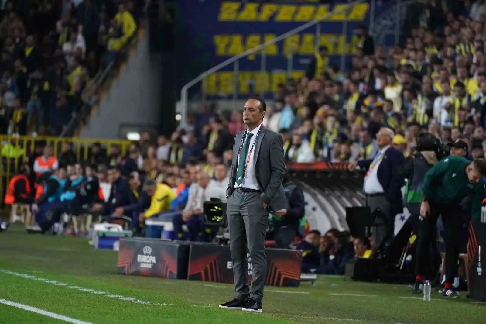 UEFA Avrupa Ligi: Fenerbahçe: 1 - AEK Larnaca: 0 (İlk yarı)