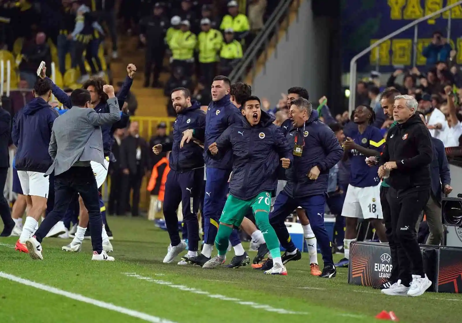 UEFA Avrupa Ligi: Fenerbahçe: 3 - Rennes: 3 (Maç sonucu)