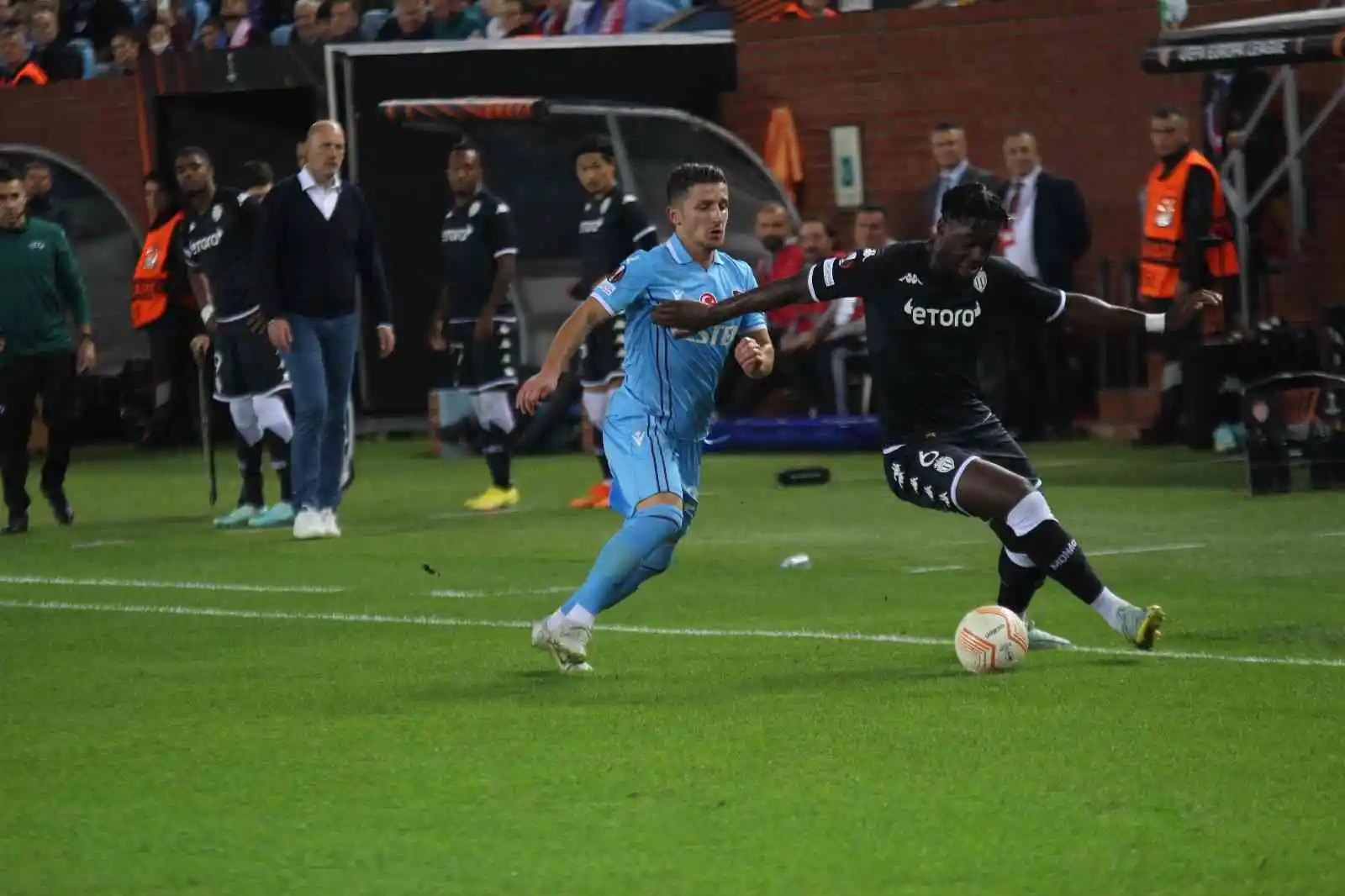 UEFA Avrupa Ligi: Trabzonspor: 4 - Monaco: 0 (Maç sonucu)
