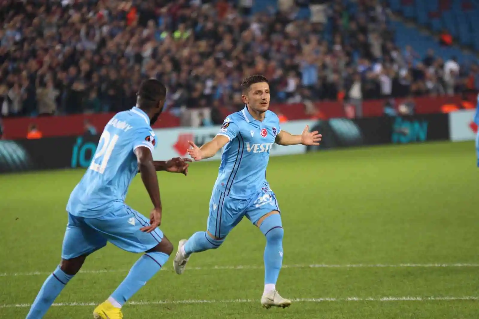 UEFA Avrupa Ligi: Trabzonspor: 4 - Monaco: 0 (Maç sonucu)
