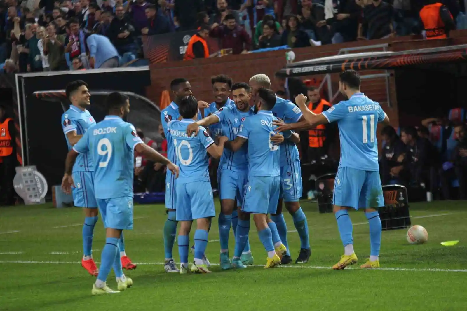 UEFA Avrupa Ligi: Trabzonspor: 4 - Monaco: 0 (Maç sonucu)
