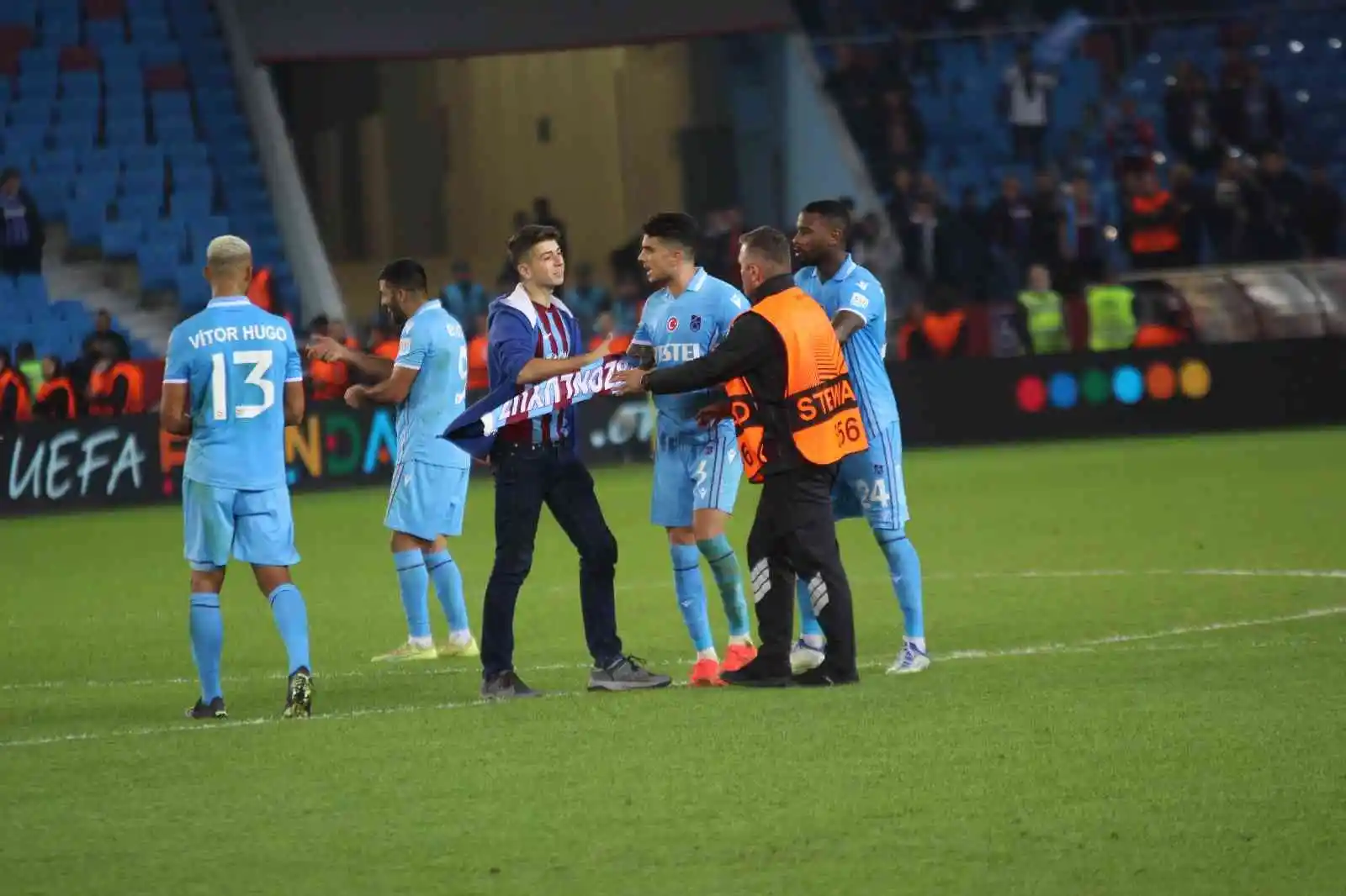 UEFA Avrupa Ligi: Trabzonspor: 4 - Monaco: 0 (Maç sonucu)
