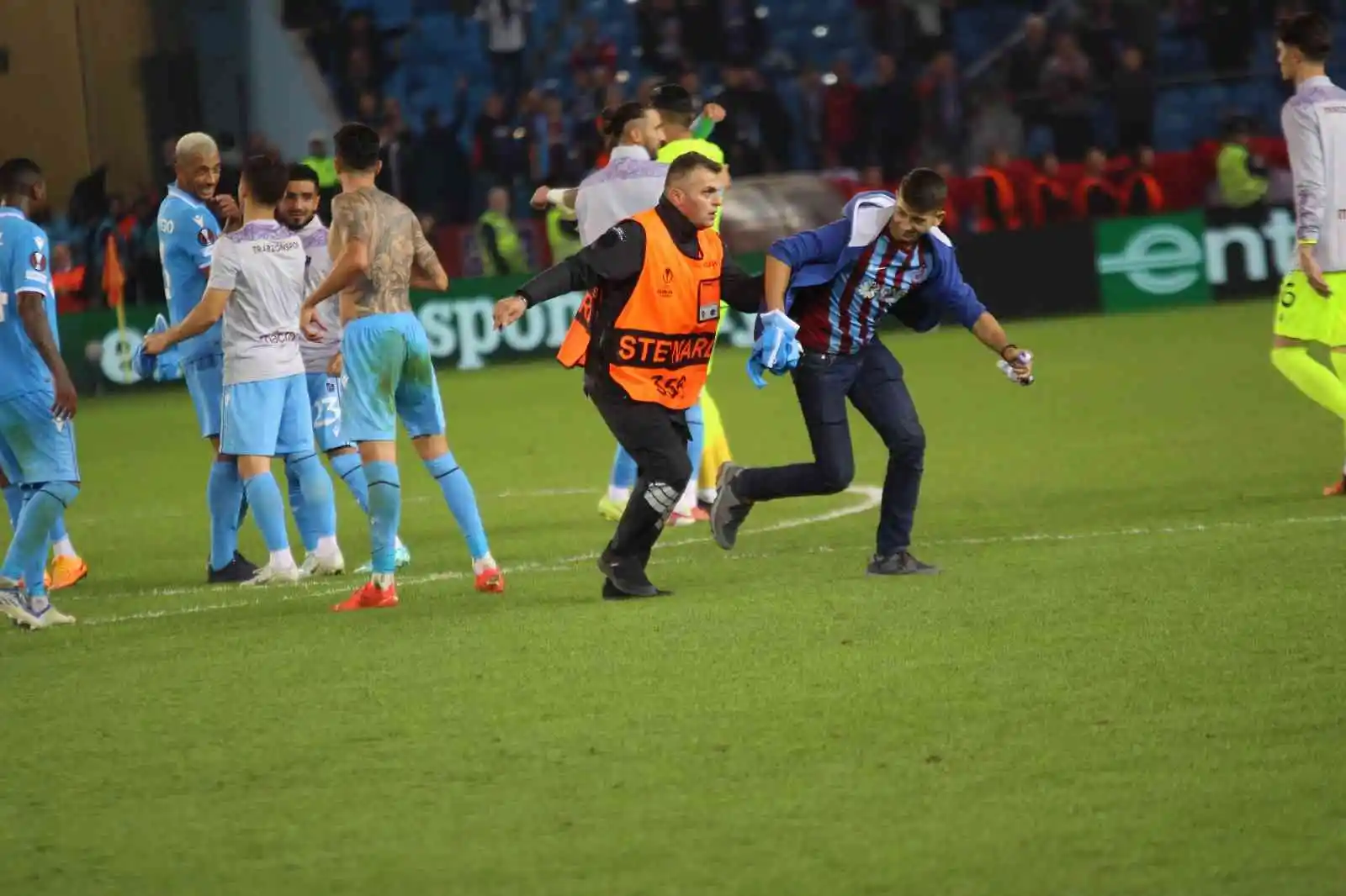 UEFA Avrupa Ligi: Trabzonspor: 4 - Monaco: 0 (Maç sonucu)
