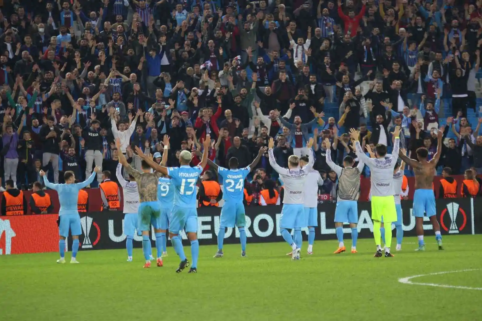 UEFA Avrupa Ligi: Trabzonspor: 4 - Monaco: 0 (Maç sonucu)

