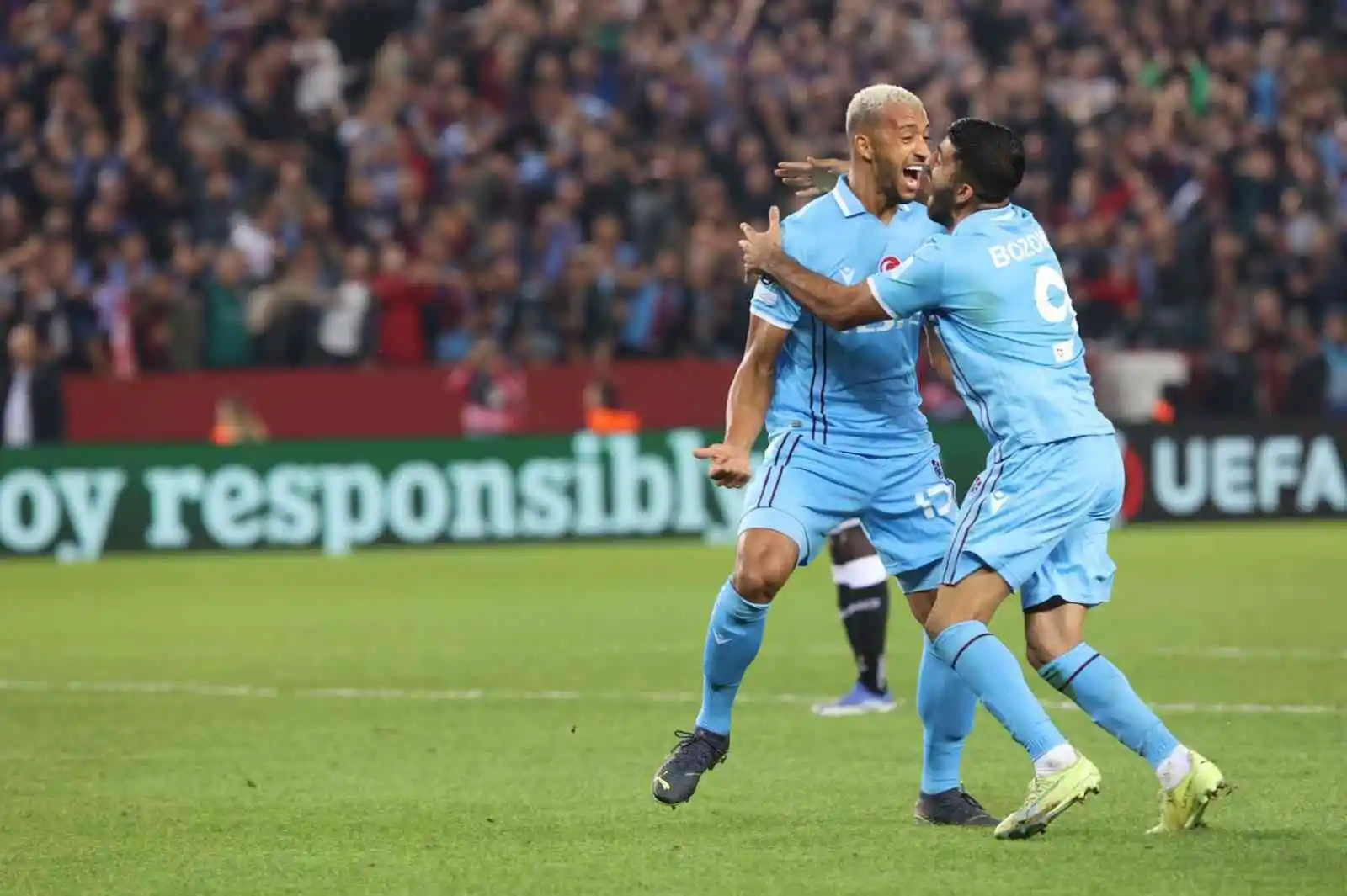 UEFA Avrupa Ligi: Trabzonspor: 4 - Monaco: 0 (Maç sonucu)
