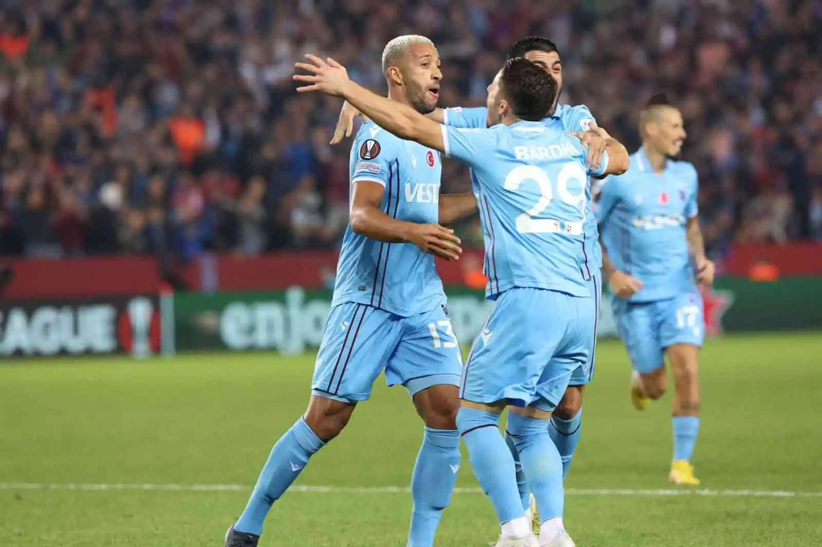 UEFA Avrupa Ligi: Trabzonspor: 4 - Monaco: 0 (Maç sonucu)
