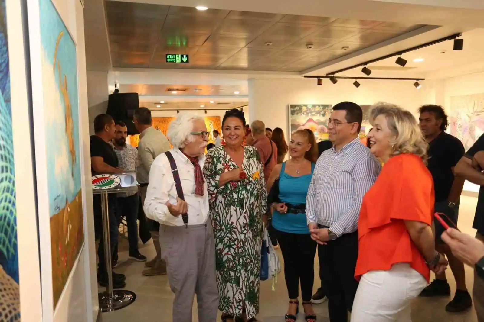 Uluslararası Antalya Resim Çalıştayı Sergisi kapılarını açtı
