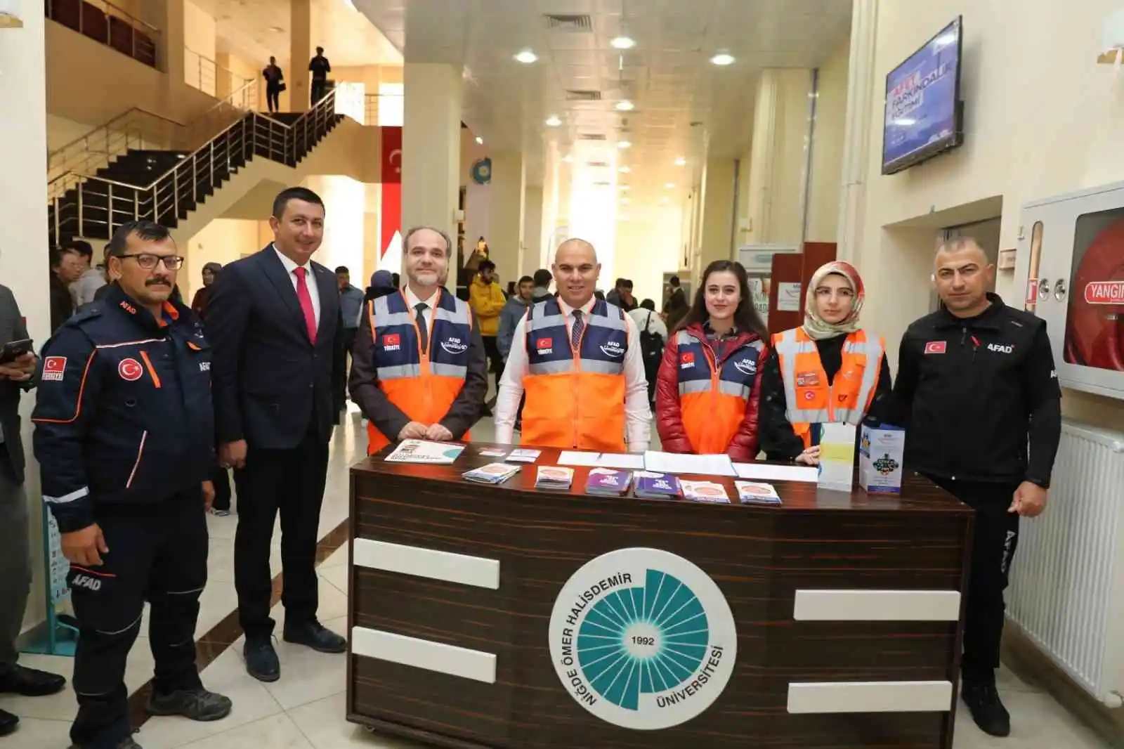 Üniversitede ’Afet Farkındalık Eğitimi’ gerçekleştirildi